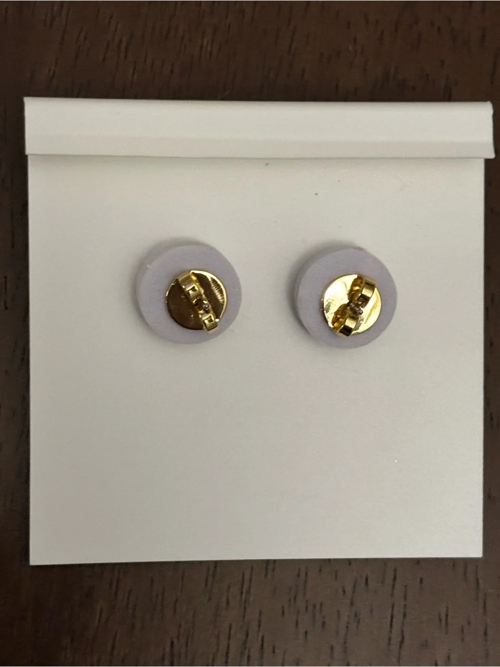 Brand new Tory Burch Gold plated Frog Drop Earrings with White Pearls